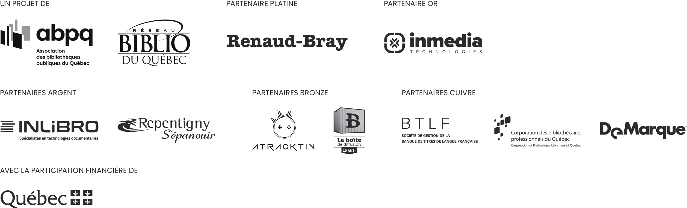 Logos partenaires