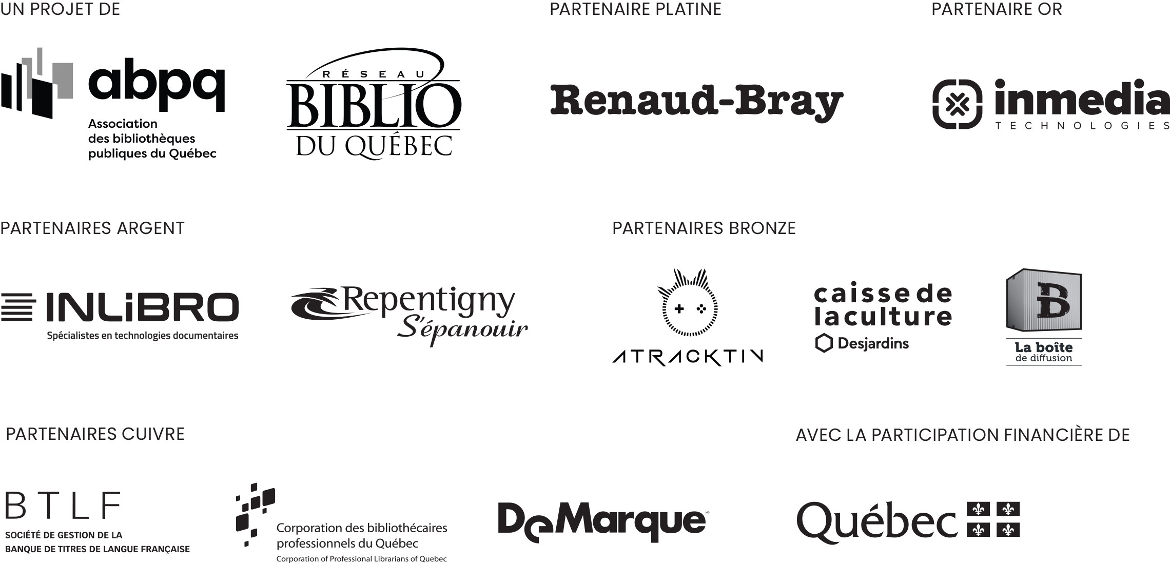 Logos partenaires